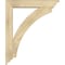 Ekena Millwork Thorton Traditional Rough Sawn Bracket w/ Offset Brace, Douglas Fir, 6"W x 30"D x 36"H BKT0604X30X36THR01RDF - alternate 4